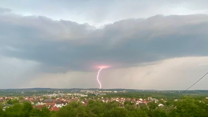 Vihar érkezett Zalegerszegen