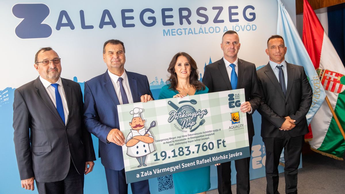 Ilyen még nem volt: az AquaCity jótékonysági napján minden eddiginél több pénz gyűlt össze