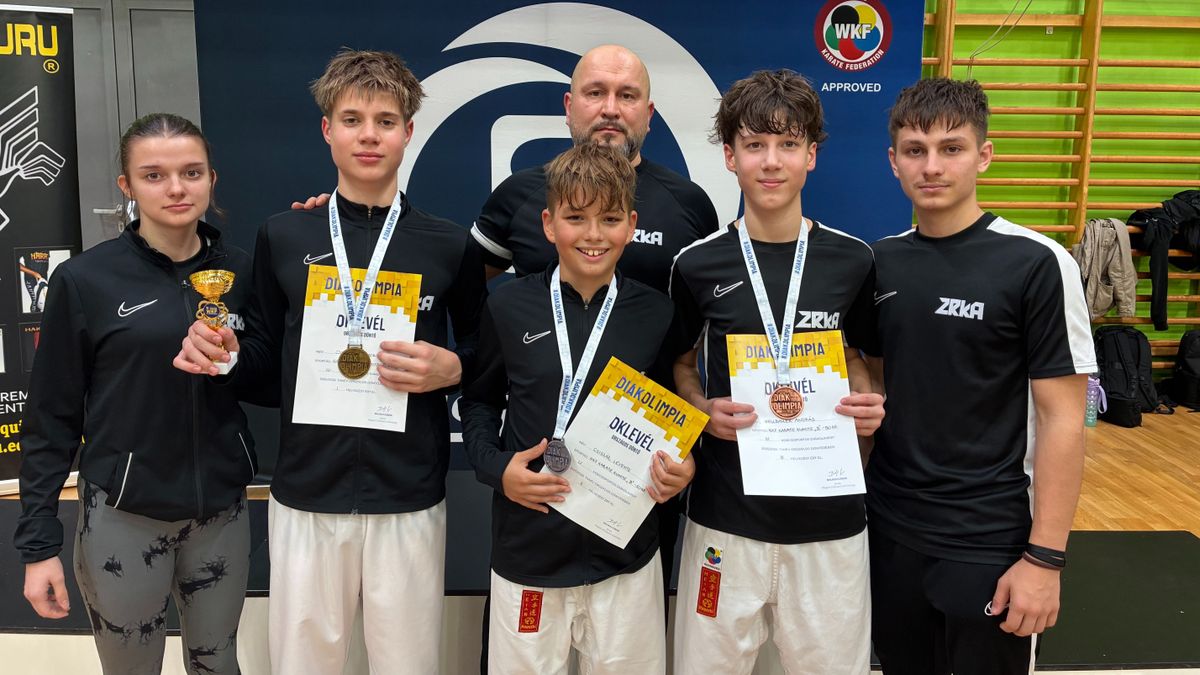 Minden éremből jutott nekik a karate diákolimpián