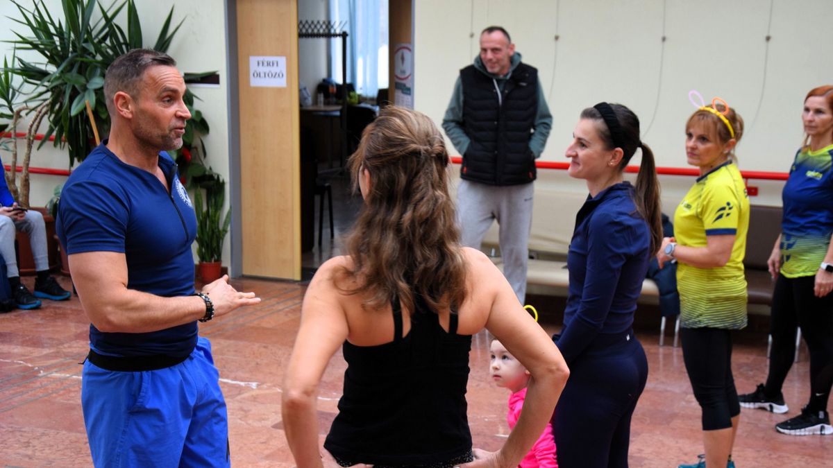 Az ismert fitnesz-celeb a zalai városban árulta el a hosszú élet titkát (galéria, videó)