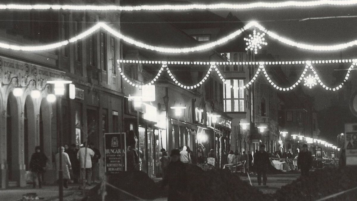 Így díszítettek a zalai városok, amikor még havas volt a karácsony (galéria)