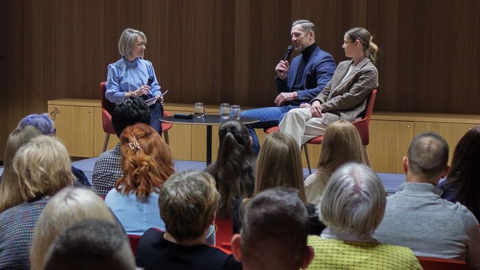 Görbicz Anita és Vincze Ottó volt a vendég Zalaegerszegen a Házasság hete alkalmából
