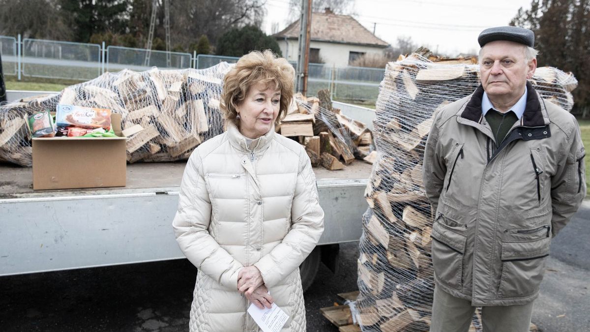 Tűzifaosztás a célegyenesben: ezek a zalai családok már nem fáznak (galéria, videó)