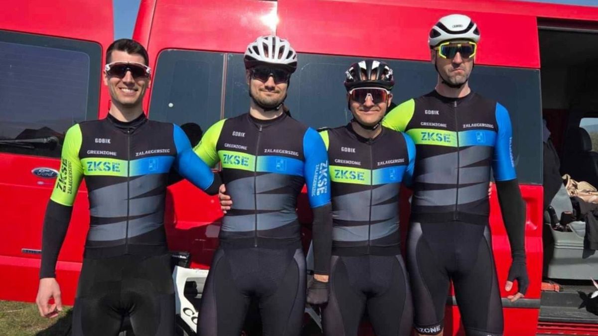 Országúti amatőr bajnokságon indult a ZKSE négy kerékpárosa