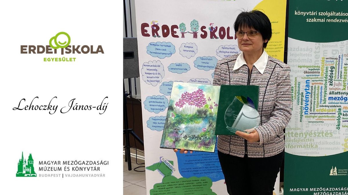 Mindene a természet és a gyerekek: elismerés a Levendula Erdei Iskola motorjának