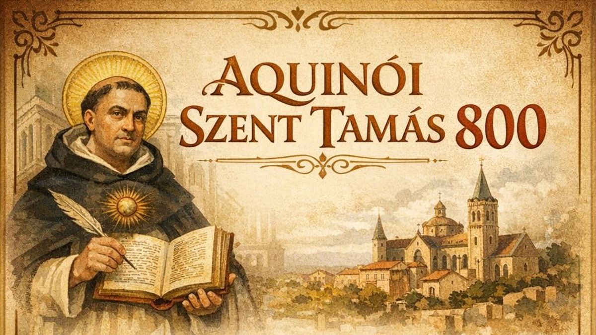 A középkor legnagyobb teológusa, filozófusa – jubileumi előadás a Minszentyneumban