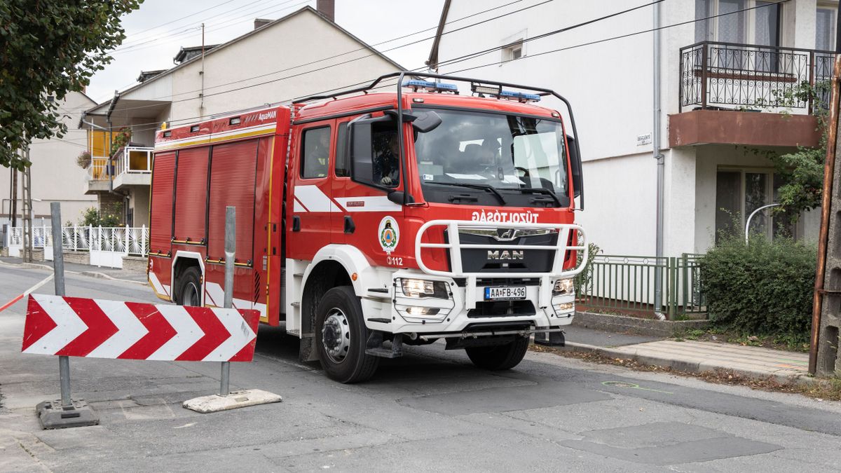 Megrázó baleset Zalaegerszegen – idős emberen segítettek a tűzoltók