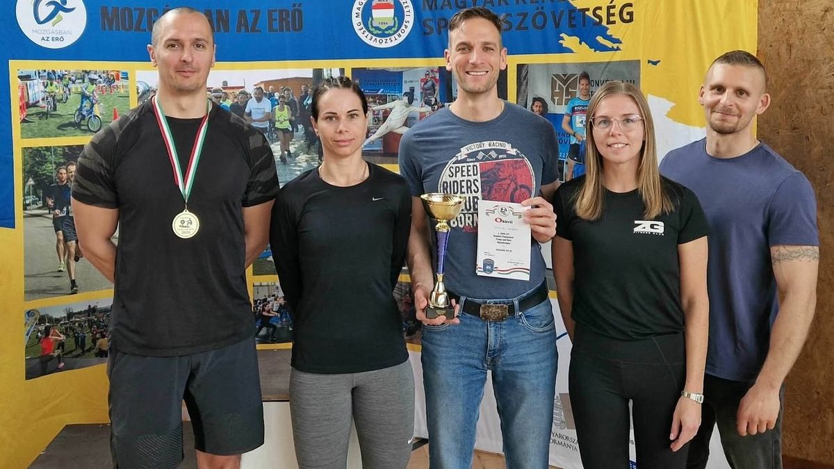 Nem csak erősek, brutál gyorsak is: taroltak a zalai rendőrök az országos mezőnyben