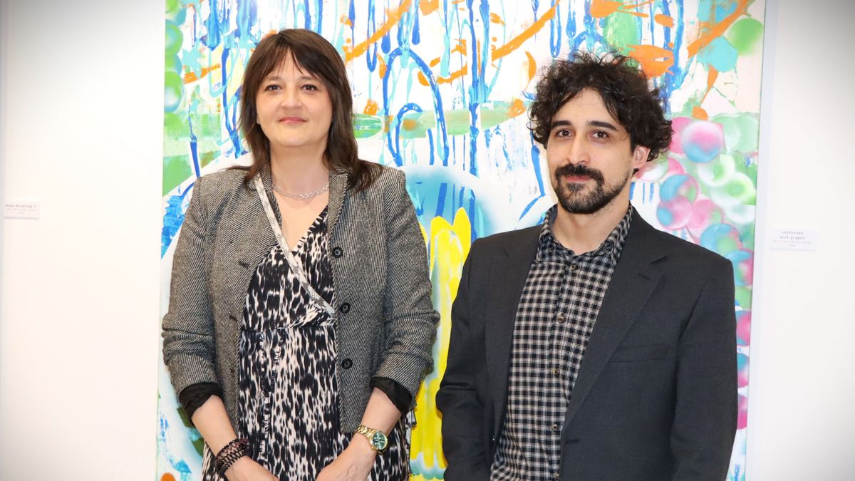 A színek nyelvén szól hozzánk a Münchenben tanult zalai művész, aki szülővárosában mutatkozik be (galéria)