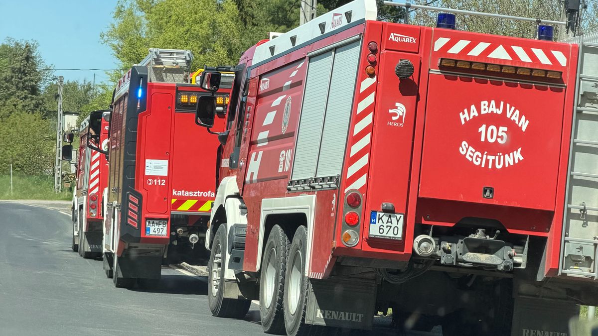 Hat gázpalack és benzin is volt a lángoló kisteherautóban — tűz pusztít a bagolai hulladéklerakóban