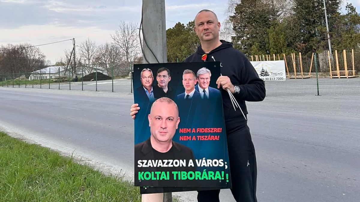Nem a Fideszre, nem a Tiszára – Koltai Tibor függetlenként kér szavazatot Zalában
