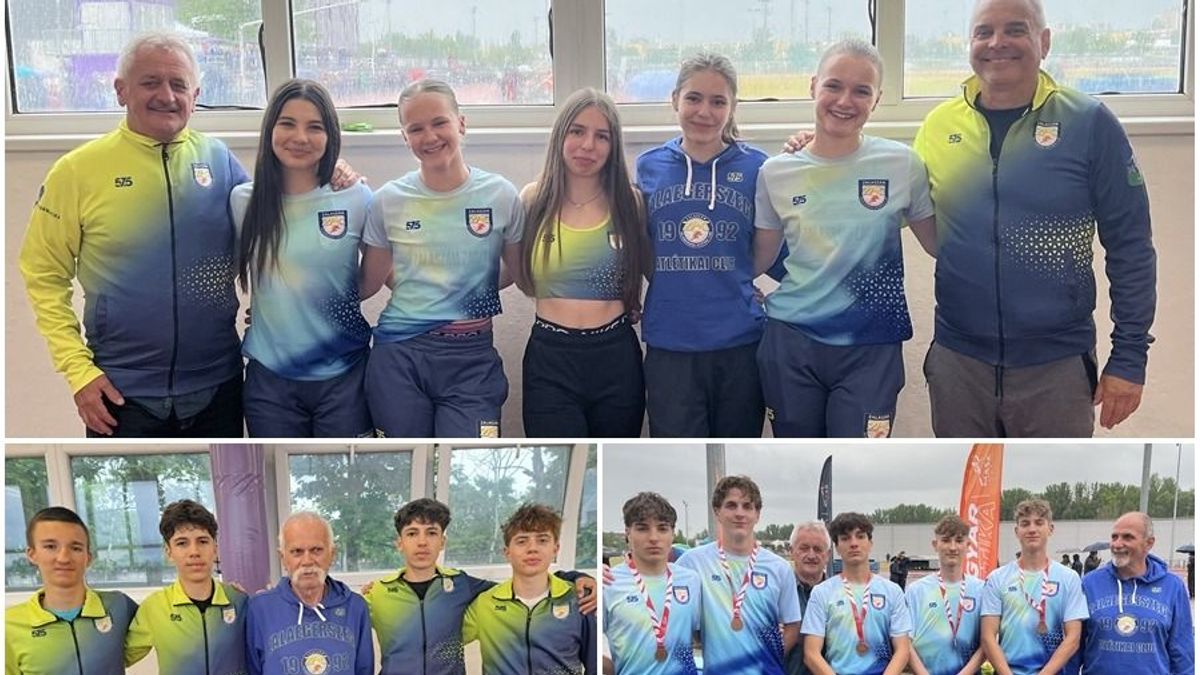 Atlétikai váltó ob három zalai dobogós helyezéssel