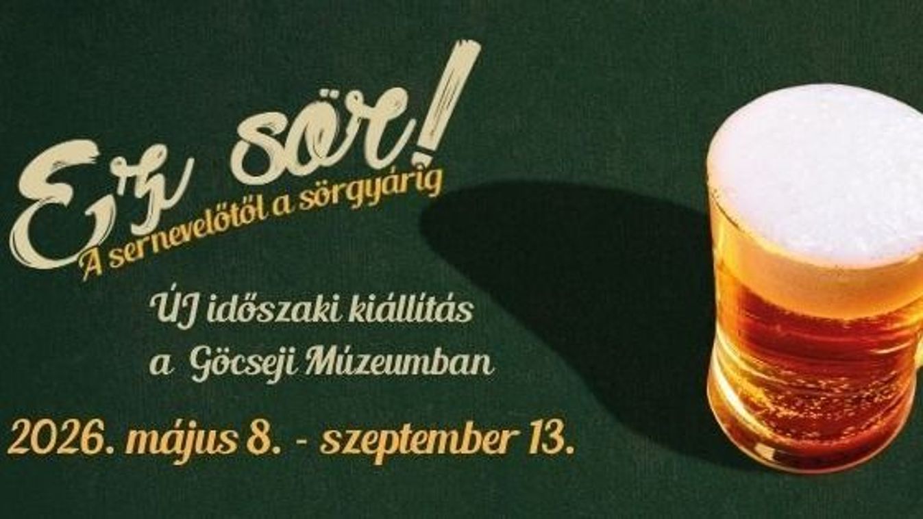 Ez sör! A múzeum sem marad ki a jóból