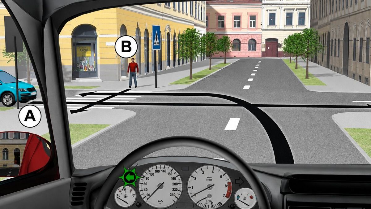 KRESZ-teszt: csak a legjobb sofőrök tudják hibátlanul megoldani ezt a feladványt – neked menni fog?