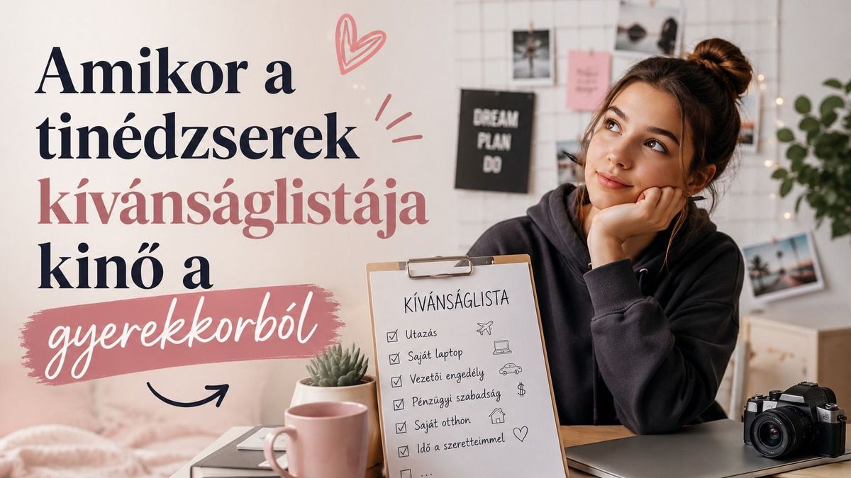 Amikor a tinédzserek kívánságlistája kinő a gyerek