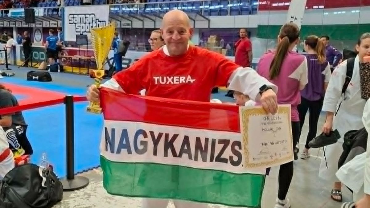 Karate kerekesszékben: Molnár Csaba negyedszer mag