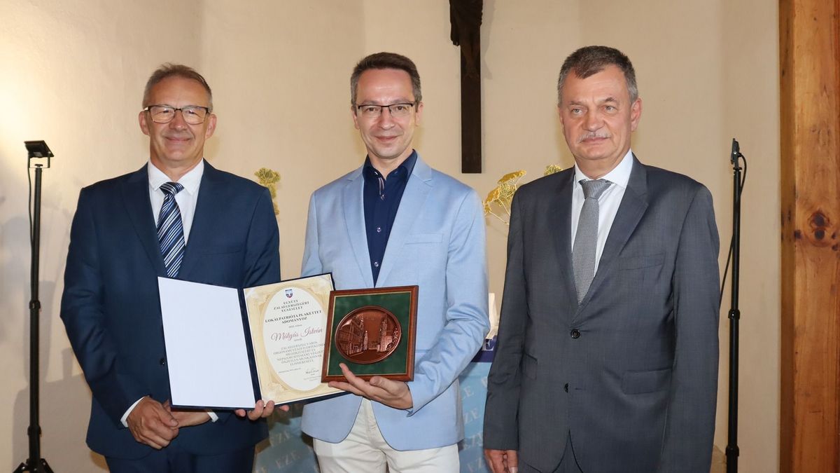 Aki új életet adott a Klügel-orgonának – Lokálpatrióta Plakettet kapott Mátyás István (galéria, videó)