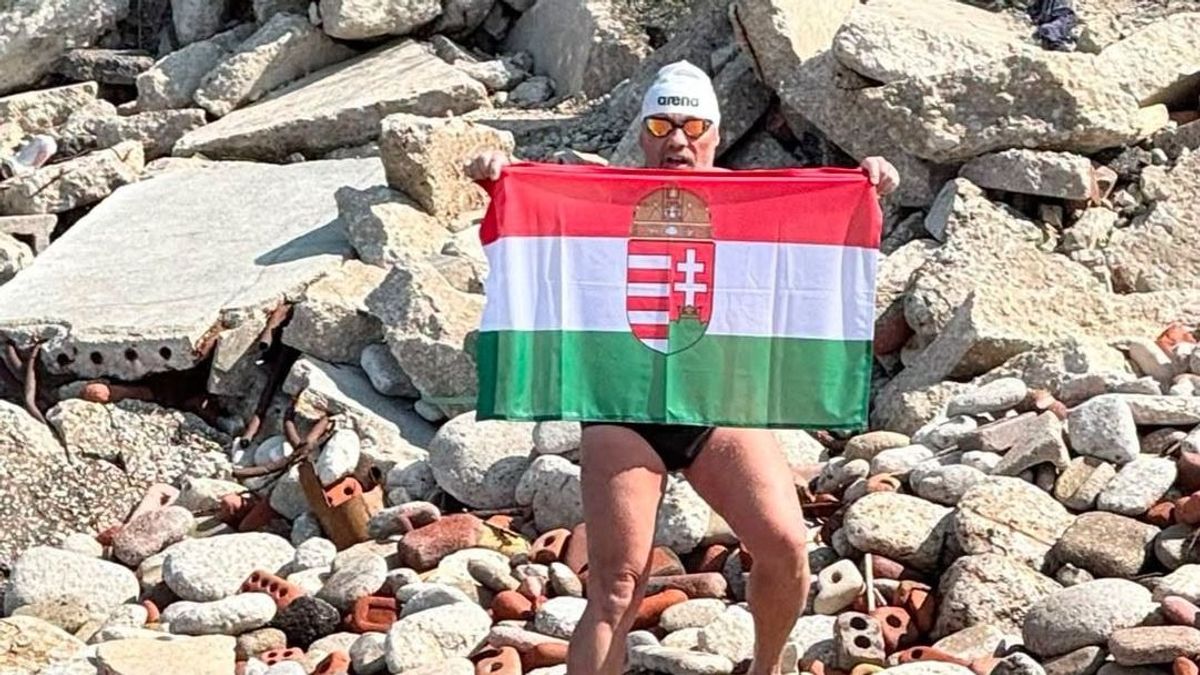 Ez is kipipálva: Mányoki Attila átúszta az Ontario-tavat is!