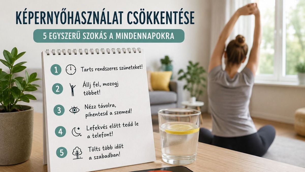 Ezt az 5 dolgot tedd meg, ha túl sokat nézed a telefonodat
