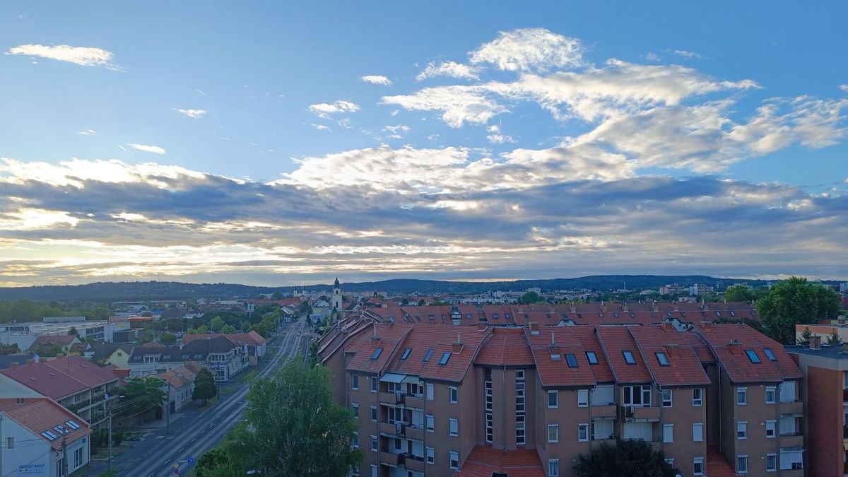 Elviselhető lesz a meleg a Dunántúlon, kisebb zápor előfordulhat