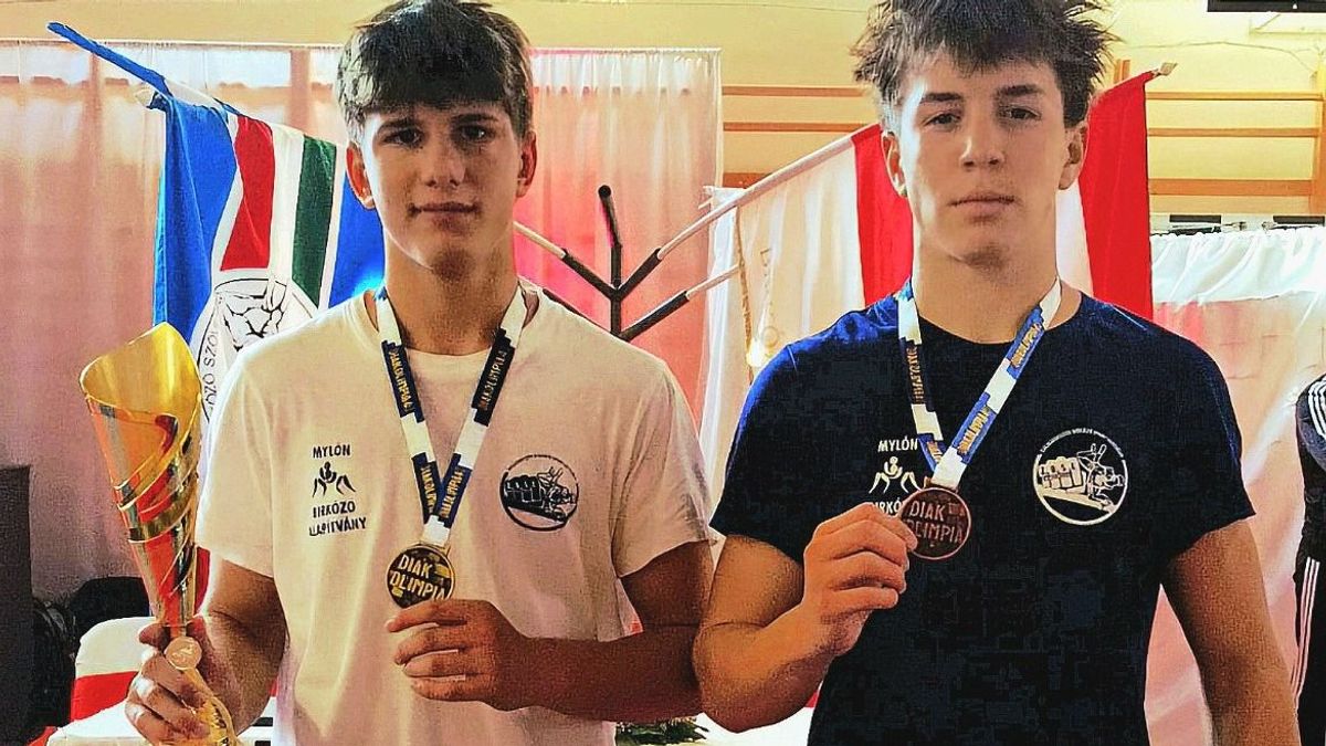 Szanati Máté diákolimpiai bajnok, Ugranyecz Flórián bronzérmes