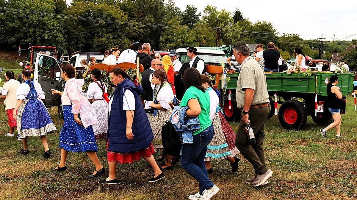 Ha esőre vágysz, rendezz szüreti felvonulást! – a kis zalai faluban működik a recept (galéria)