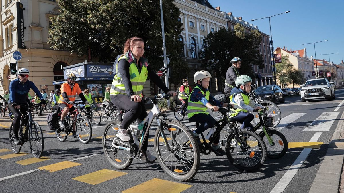130-an pattantak nyeregbe a zalai városban – nem akármilyen célért tekertek (+ galéria, videó)