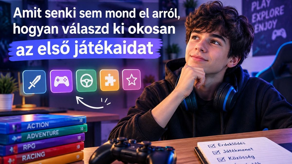 Amit senki sem mond el arról, hogyan válaszd ki okosan az első játékaidat
