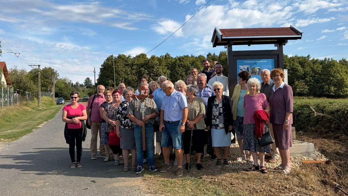 Egy olyan zalai falura emlékeztek, amit nem törölhetett el a közigazgatás