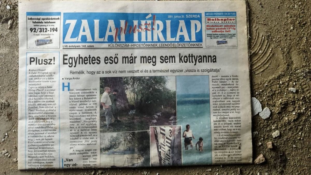 Zalai kötődés? Ujjnyi repedések és 25 éves újságok mesélnek a szellemház elfeledett múltjáról (galéria)