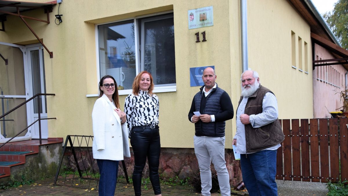 Beázott és balesetveszélyes volt a zalai óvoda teteje – most 13,7 millió forintból újult meg